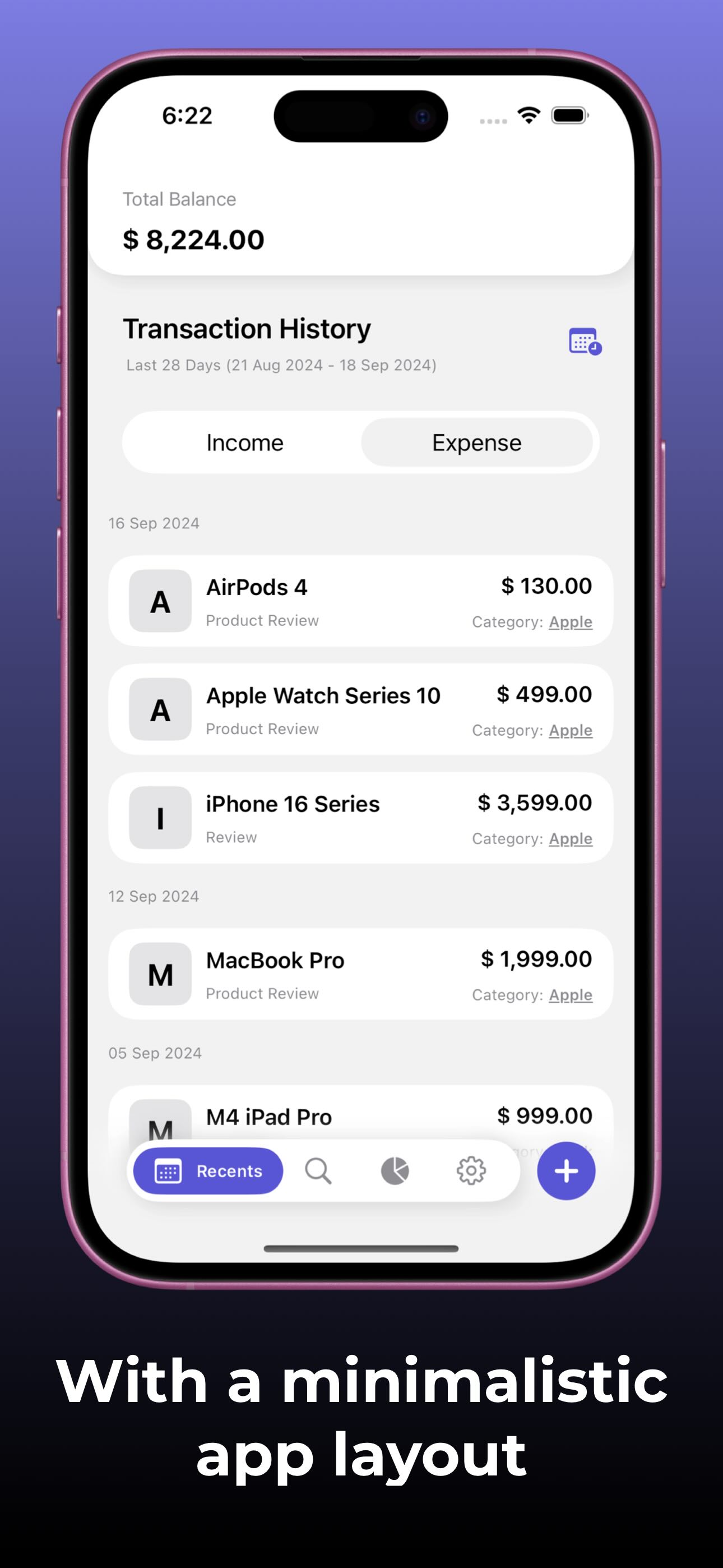 Expenzio - Expense Tracker screenshot 2