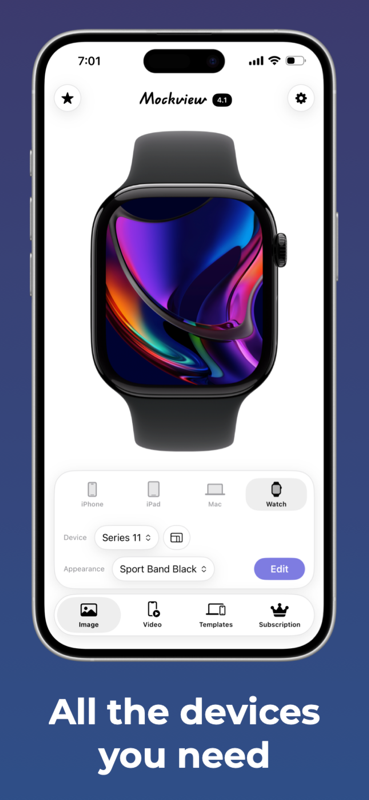 Mockview screenshot 2