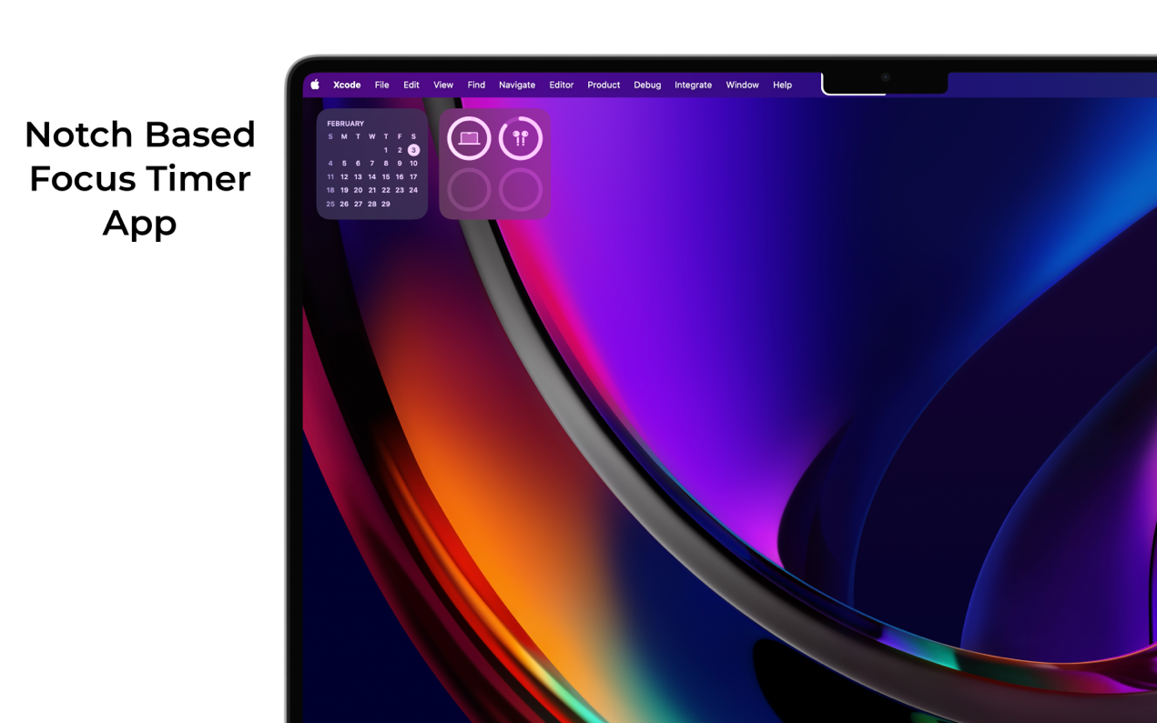 Notch Focus Timer screenshot 1